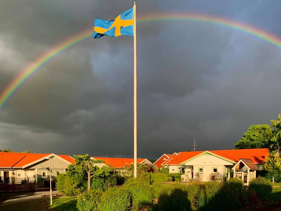 Midsommar och Regnbåge